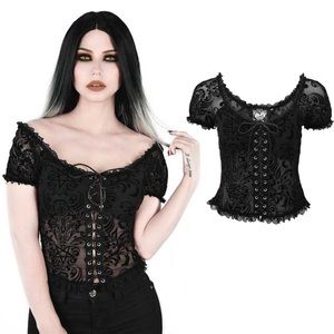 Vanquished Ruffle Top - Killstar